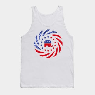 Republican Murican Patriot Flag Series Tank Top